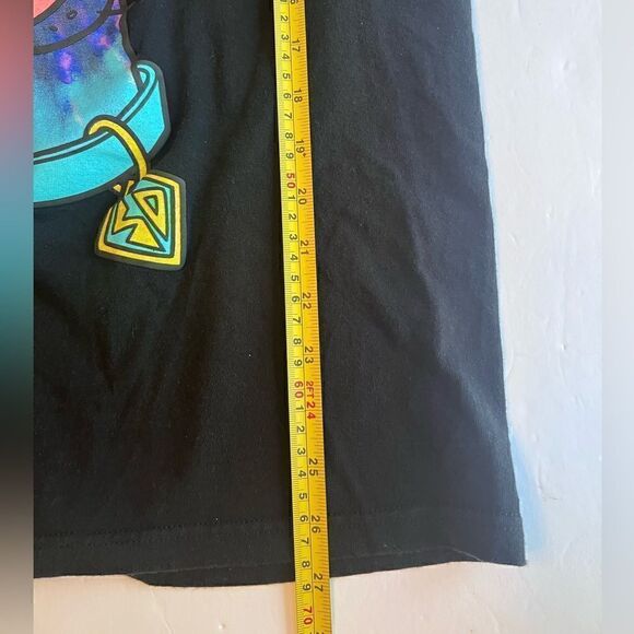 Scooby Doo T-Shirt Men’s Medium “Crayon Scribbles” Scooby Black Vintage - Picture 6 of 7